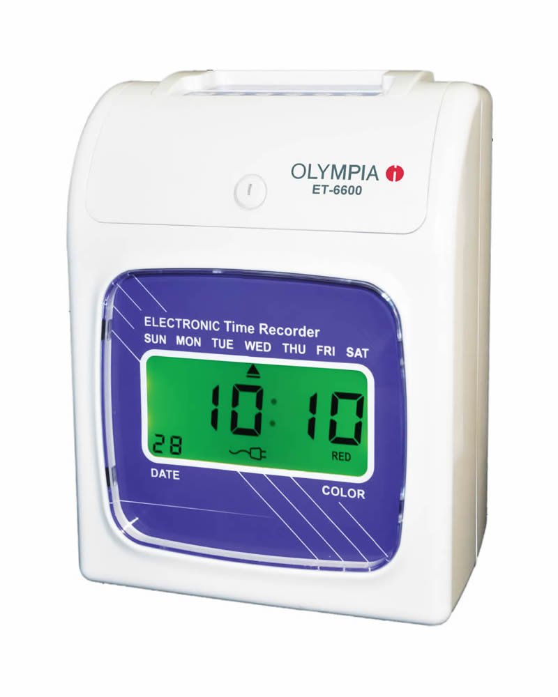 et6600 OLYMPIA ET-6600 TIME RECORDER - Image 1